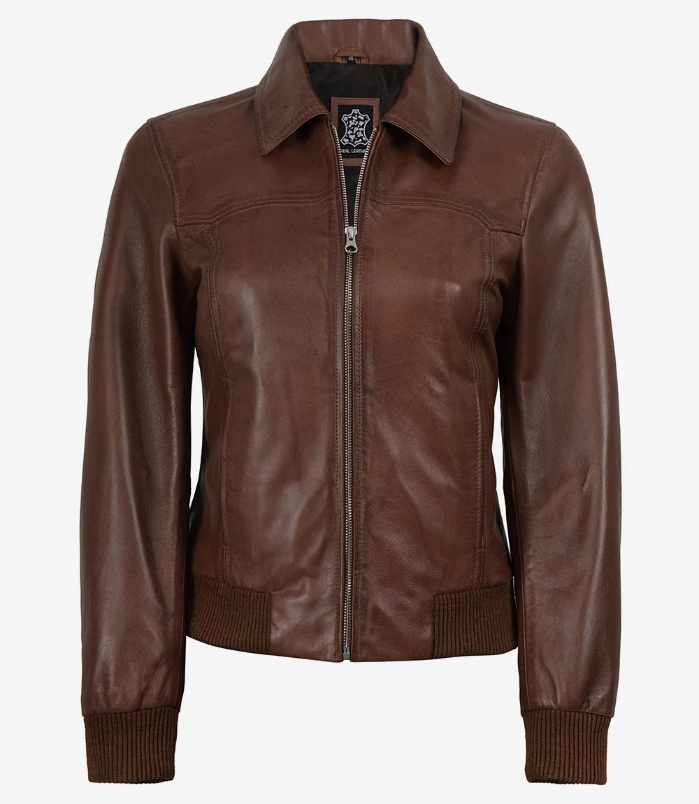 Veste en cuir noir style motard pour homme