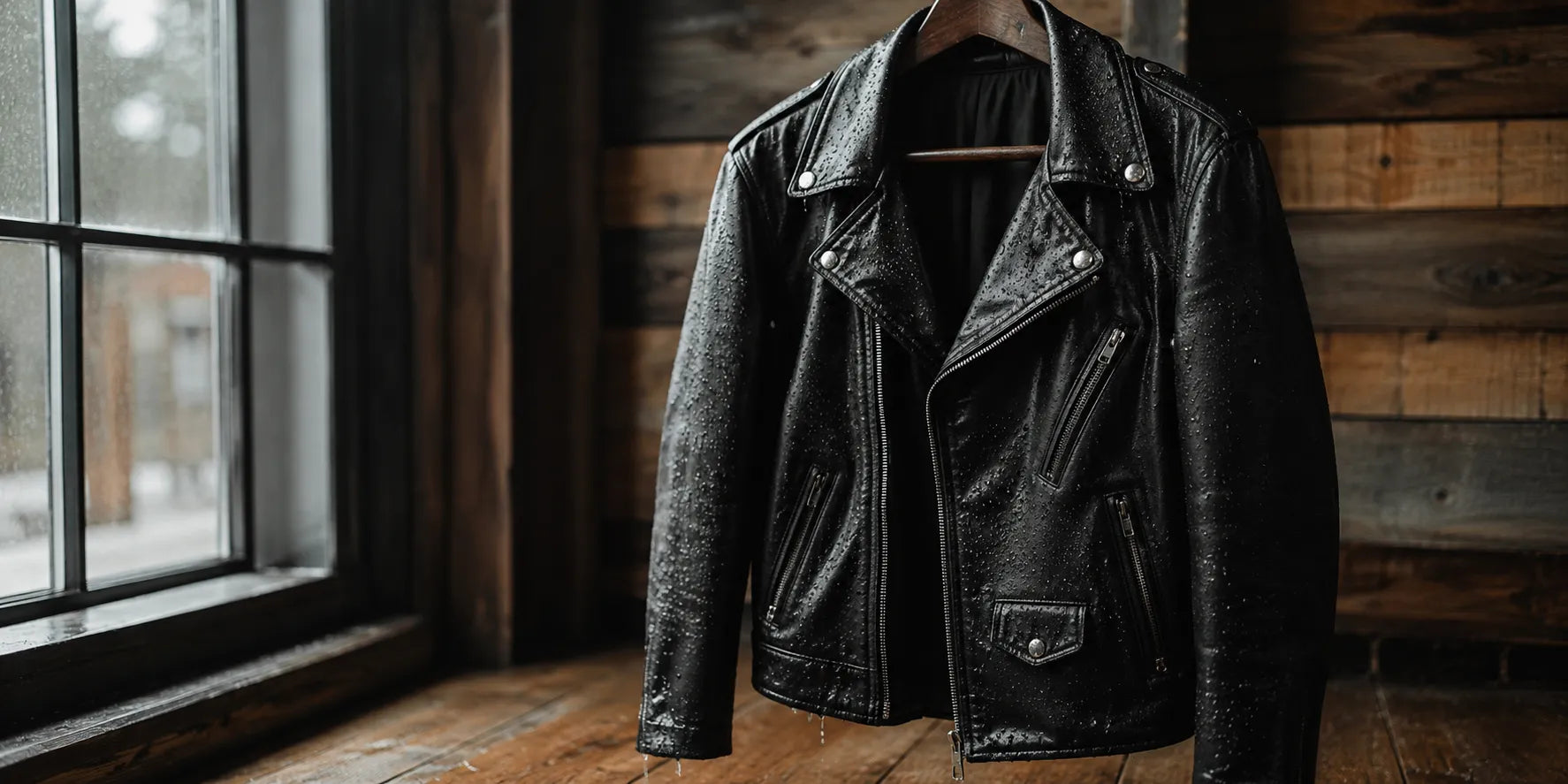 How to Save a Wet Leather Jacket