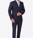 Navy Blue Double Breasted Suit Mens