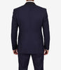 Smoking bleu foncé à revers châle pour homme – Smoking de bal moderne à un seul bouton
