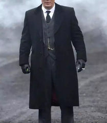 Black Wool Overcoat Men