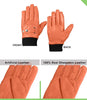 Mens Tan Brown Quilted Leather Gloves
