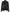 Veste style motard en cuir d'agneau noir pour femme
