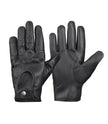 Mens Real Leather Black Gloves