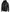 Blouson aviateur en cuir noir pour homme avec capuche amovible