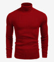 Mens Red Turtleneck Sweater