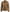 Men's Quilted Shoulder Camel Brown Biker Style Leather Jacket