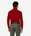 Mens Red Turtleneck Sweater